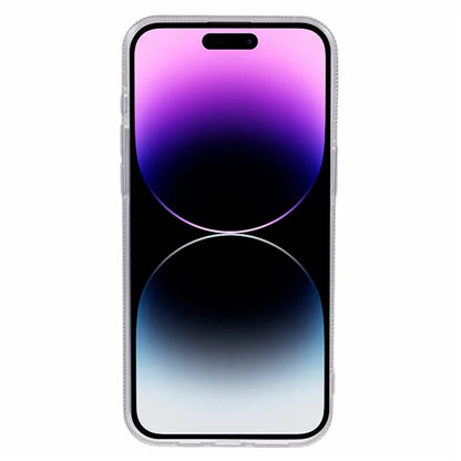 For iPhone 14 Pro Case IMD Laser Pattern TPU+Acrylic Phone Protector