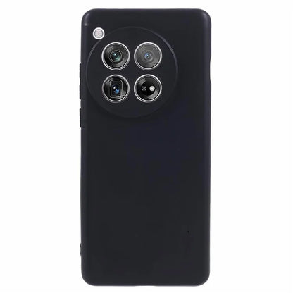 For OnePlus 12 5G Case Drop-resistant Glossy TPU Phone Back Shell with Precise Lens Cutouts