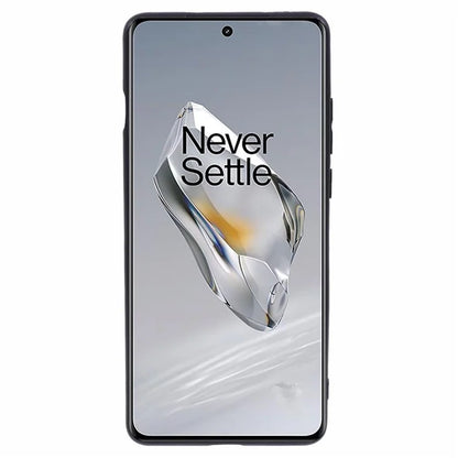 For OnePlus 12 5G Case Drop-resistant Glossy TPU Phone Back Shell with Precise Lens Cutouts
