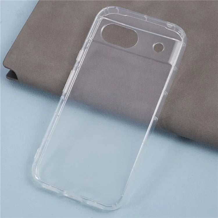 For Google Pixel 8a High Transparency TPU Phone Cover Airbag Protection (Precise Lens Hole)