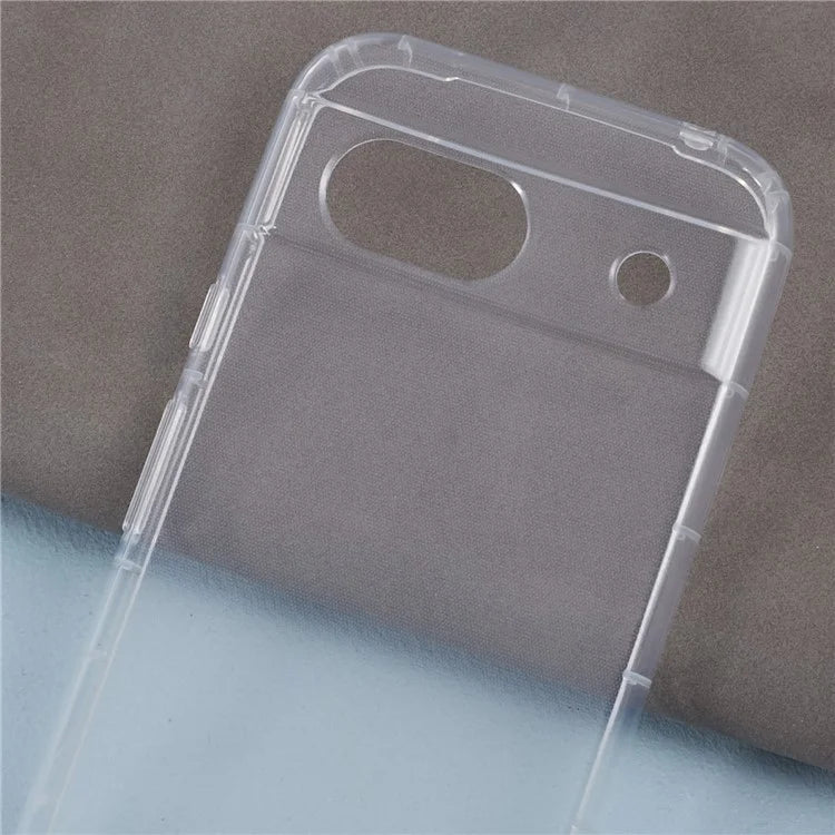 For Google Pixel 8a High Transparency TPU Phone Cover Airbag Protection (Precise Lens Hole)