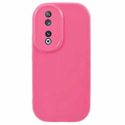 JQ Series For Honor 90 Jelly Phone Case Solid Color TPU Cover (Precise Lens Hole)