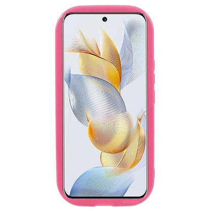 JQ Series For Honor 90 Jelly Phone Case Solid Color TPU Cover (Precise Lens Hole)