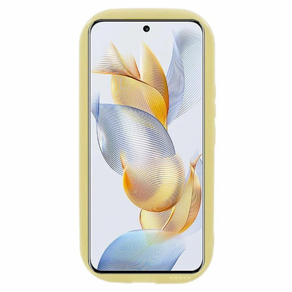 JQ Series For Honor 90 Jelly Phone Case Solid Color TPU Cover (Precise Lens Hole)
