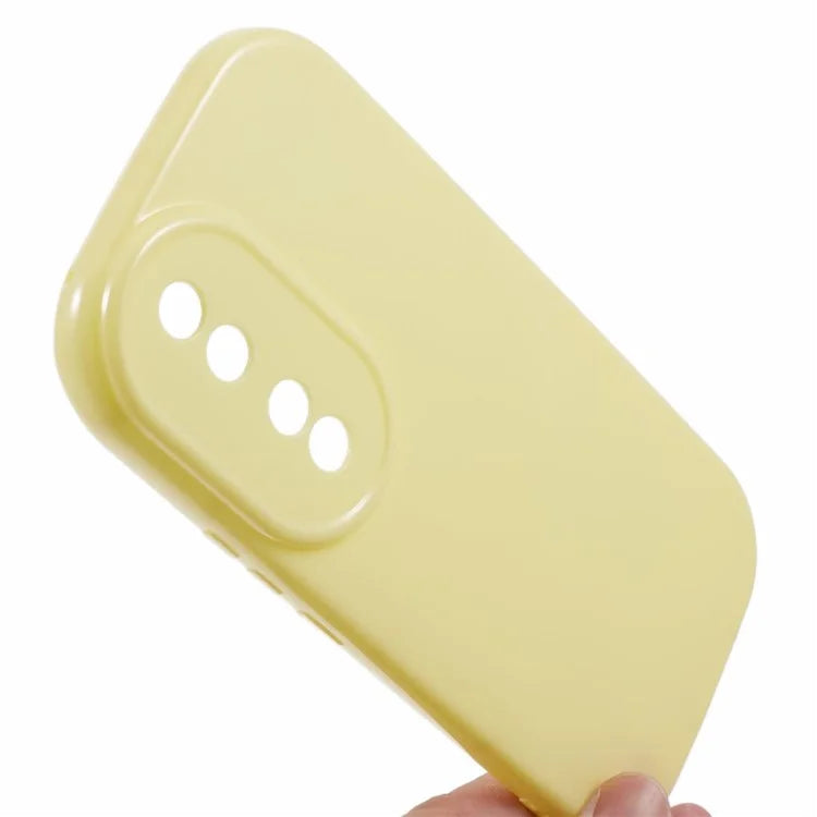 JQ Series For Honor 90 Jelly Phone Case Solid Color TPU Cover (Precise Lens Hole)