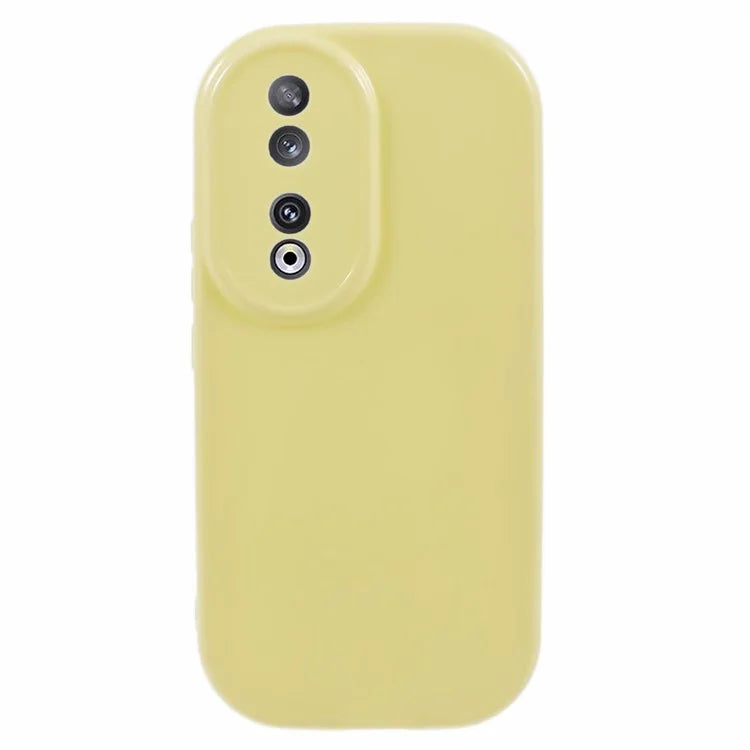 JQ Series For Honor 90 Pro TPU Case Solid Color Jelly Phone Cover (Precise Lens Hole)