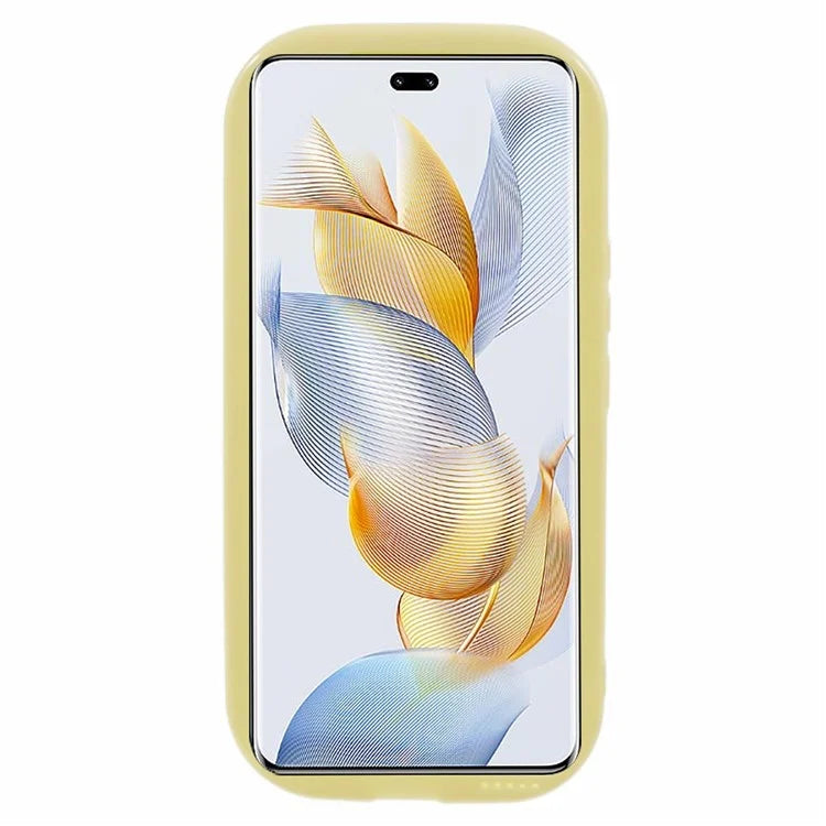 JQ Series For Honor 90 Pro TPU Case Solid Color Jelly Phone Cover (Precise Lens Hole)