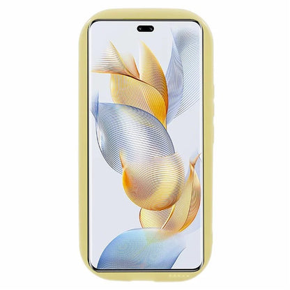 JQ Series For Honor 90 Pro TPU Case Solid Color Jelly Phone Cover (Precise Lens Hole)