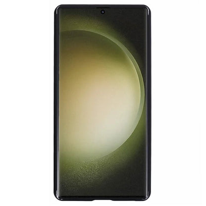 For Samsung Galaxy S23 Ultra Anti Peeping Case Tempered Glass Magnetic Adsorption Metal Frame Phone Cover