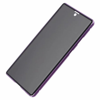 For Samsung Galaxy S23 Ultra Anti Peeping Case Tempered Glass Magnetic Adsorption Metal Frame Phone Cover