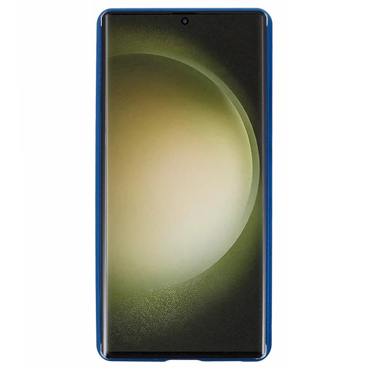For Samsung Galaxy S23 Ultra Anti Peeping Case Tempered Glass Magnetic Adsorption Metal Frame Phone Cover