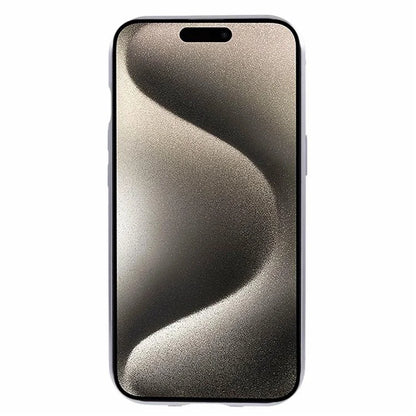 Magnetic Case for iPhone 15 Double-Sided Clear Tempered Glass Phone Cover