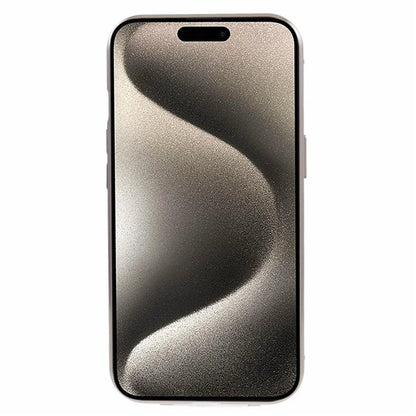 Magnetic Case for iPhone 15 Double-Sided Clear Tempered Glass Phone Cover