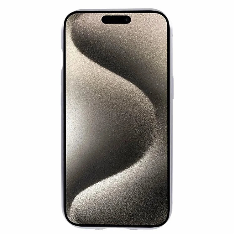 For iPhone 15 Plus Phone Case 360-Degree Double-Sided Protection Tempered Glass with Safety Lock