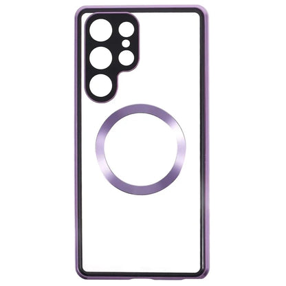 For Samsung Galaxy S23 Ultra Phone Case Double-Sided Protection Compatible with Magsafe