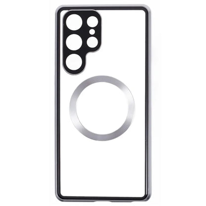 For Samsung Galaxy S23 Ultra Phone Case Double-Sided Protection Compatible with Magsafe