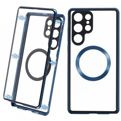 For Samsung Galaxy S23 Ultra Phone Case Double-Sided Protection Compatible with Magsafe