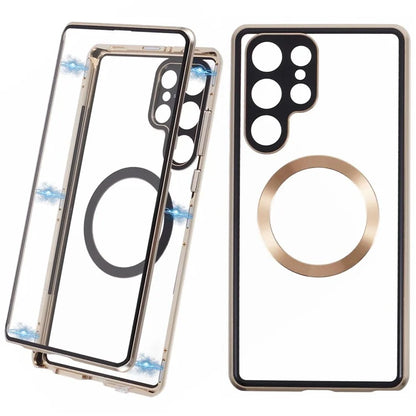 For Samsung Galaxy S23 Ultra Phone Case Double-Sided Protection Compatible with Magsafe