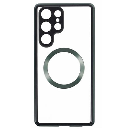 For Samsung Galaxy S23 Ultra Phone Case Double-Sided Protection Compatible with Magsafe