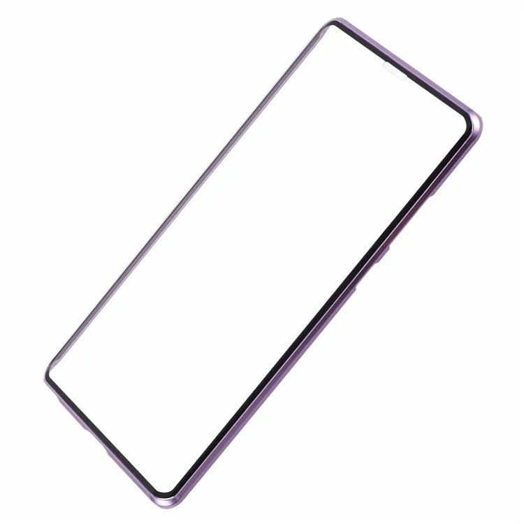 For Samsung Galaxy S22 Ultra 5G Double Sided Clear Case Tempered Glass Phone Cover Magnetic Adsorption