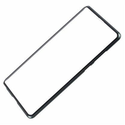 For Samsung Galaxy S22 Ultra 5G Double Sided Clear Case Tempered Glass Phone Cover Magnetic Adsorption