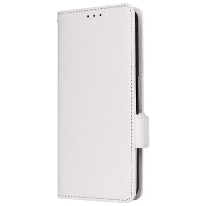 For TCL 40 NxtPaper Case Shockproof Litchi Texture PU Leather Wallet Phone Cover with Strap