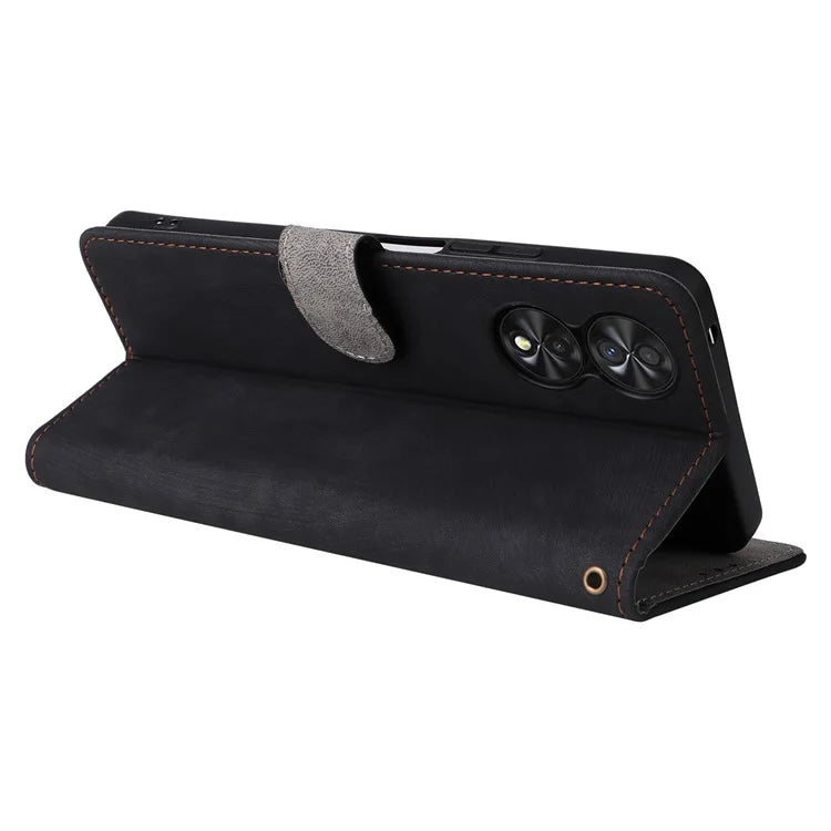For TCL 40 NxtPaper Stand Folio Phone Case with RFID Blocking 3 Card Slot