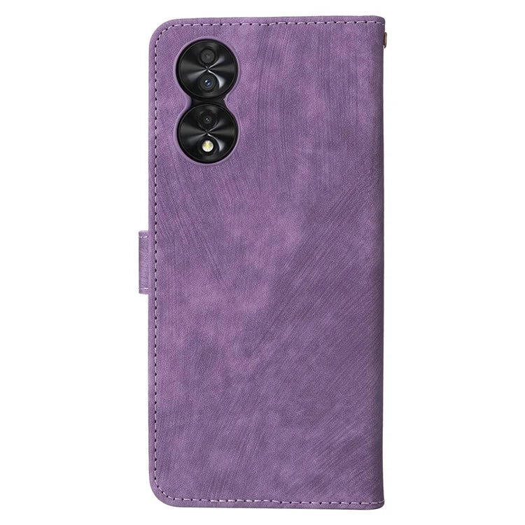 For TCL 40 NxtPaper Stand Folio Phone Case with RFID Blocking 3 Card Slot