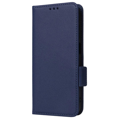 For Samsung Galaxy A25 5G (Global) (161.0 x 76.5 x 8.3mm) Magnetic Phone Case Shockproof Litchi Texture PU Leather Flip Cover