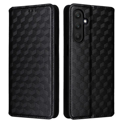 For 	Samsung Galaxy A25 5G (Global) (161.0 x 76.5 x 8.3mm) Magnetic Phone Case PU Leather Wallet Card Slots Phone Cover