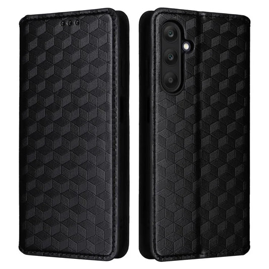 For 	Samsung Galaxy A25 5G (Global) (161.0 x 76.5 x 8.3mm) Magnetic Phone Case PU Leather Wallet Card Slots Phone Cover