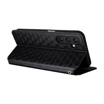 For 	Samsung Galaxy A25 5G (Global) (161.0 x 76.5 x 8.3mm) Magnetic Phone Case PU Leather Wallet Card Slots Phone Cover