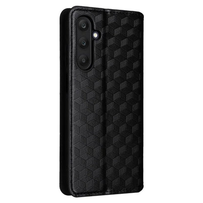 For 	Samsung Galaxy A25 5G (Global) (161.0 x 76.5 x 8.3mm) Magnetic Phone Case PU Leather Wallet Card Slots Phone Cover
