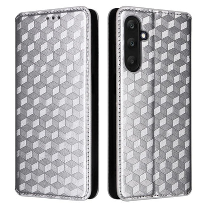 For 	Samsung Galaxy A25 5G (Global) (161.0 x 76.5 x 8.3mm) Magnetic Phone Case PU Leather Wallet Card Slots Phone Cover