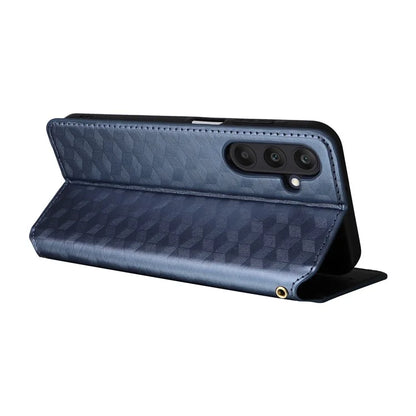 For 	Samsung Galaxy A25 5G (Global) (161.0 x 76.5 x 8.3mm) Magnetic Phone Case PU Leather Wallet Card Slots Phone Cover