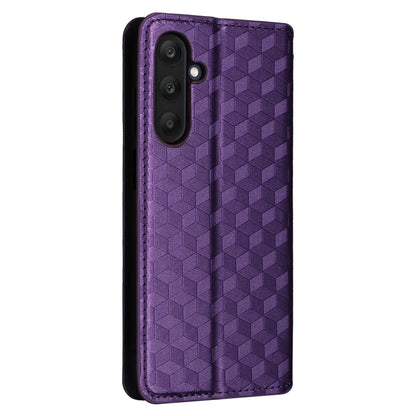 For 	Samsung Galaxy A25 5G (Global) (161.0 x 76.5 x 8.3mm) Magnetic Phone Case PU Leather Wallet Card Slots Phone Cover