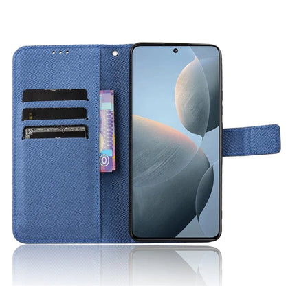 For Xiaomi Redmi K70E 5G / Poco X6 Pro 5G Phone Case Wallet Wrist Strap Card Slots Leather Cover