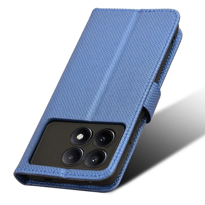 For Xiaomi Redmi K70E 5G / Poco X6 Pro 5G Phone Case Wallet Wrist Strap Card Slots Leather Cover