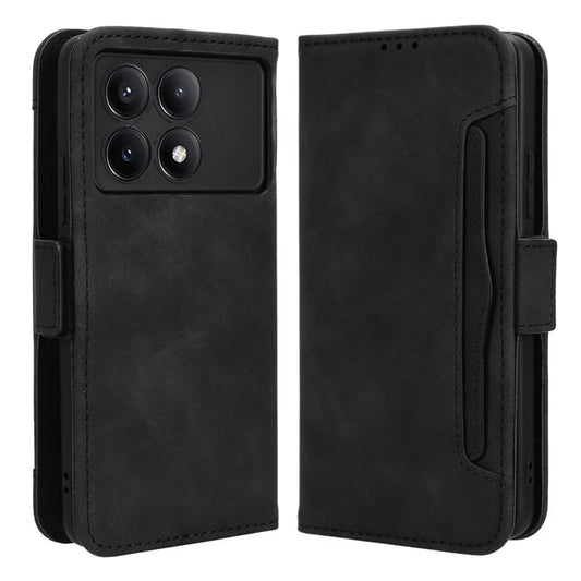 For Xiaomi Redmi K70 5G / K70 Pro 5G Phone Case with Multi Card Holder PU Leather Cover