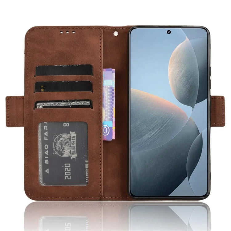 For Xiaomi Redmi K70 5G / K70 Pro 5G Phone Case with Multi Card Holder PU Leather Cover