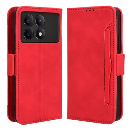 For Xiaomi Redmi K70 5G / K70 Pro 5G Phone Case with Multi Card Holder PU Leather Cover