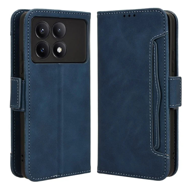 For Xiaomi Redmi K70 5G / K70 Pro 5G Phone Case with Multi Card Holder PU Leather Cover