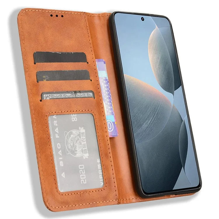Leather Wallet for Xiaomi Redmi K70 5G / K70 Pro 5G Viewing Stand Phone Cover