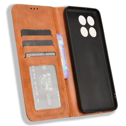 Leather Wallet for Xiaomi Redmi K70 5G / K70 Pro 5G Viewing Stand Phone Cover