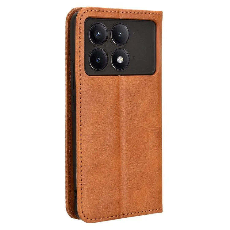 Leather Wallet for Xiaomi Redmi K70 5G / K70 Pro 5G Viewing Stand Phone Cover