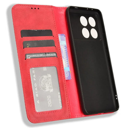 Leather Wallet for Xiaomi Redmi K70 5G / K70 Pro 5G Viewing Stand Phone Cover