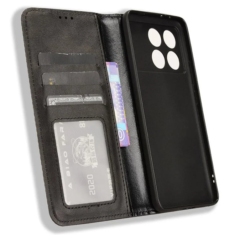 Leather Wallet for Xiaomi Redmi K70 5G / K70 Pro 5G Viewing Stand Phone Cover