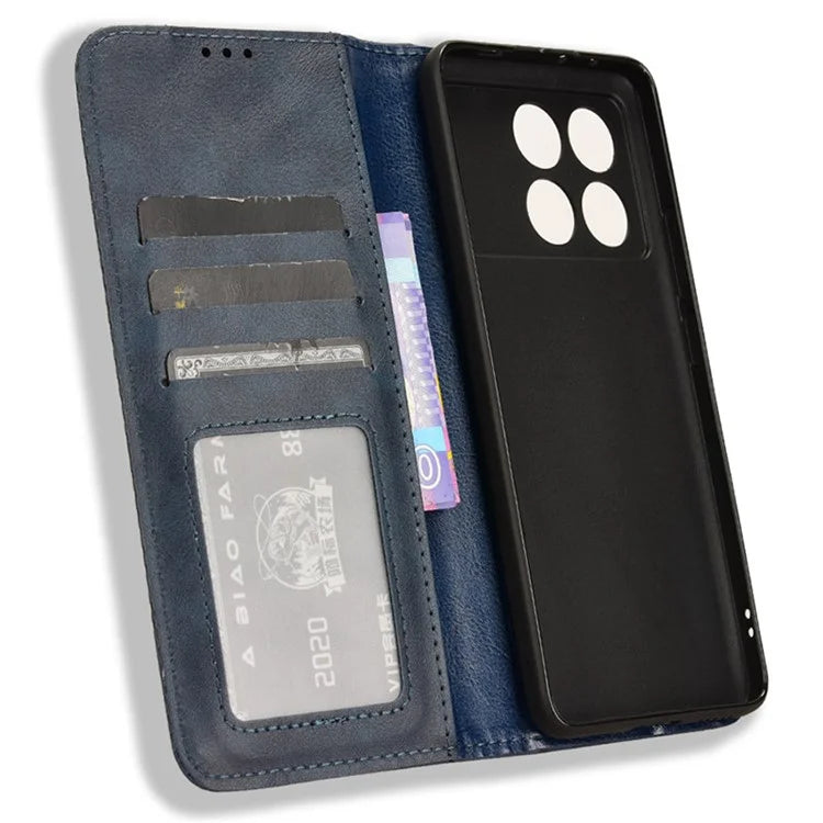 Leather Wallet for Xiaomi Redmi K70 5G / K70 Pro 5G Viewing Stand Phone Cover