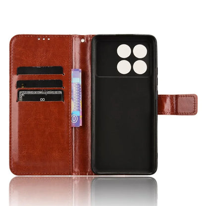 For Xiaomi Redmi K70 5G / K70 Pro 5G Case PU Leather TPU Inner Shell Protective Phone Cover