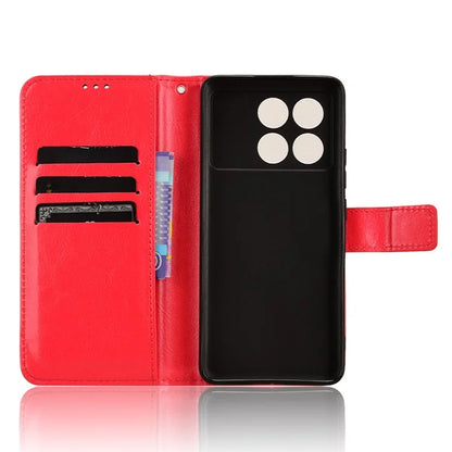 For Xiaomi Redmi K70 5G / K70 Pro 5G Case PU Leather TPU Inner Shell Protective Phone Cover